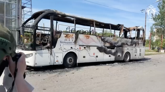 Семь человек погибли в результате удара БПЛА по автобусу в ДНР