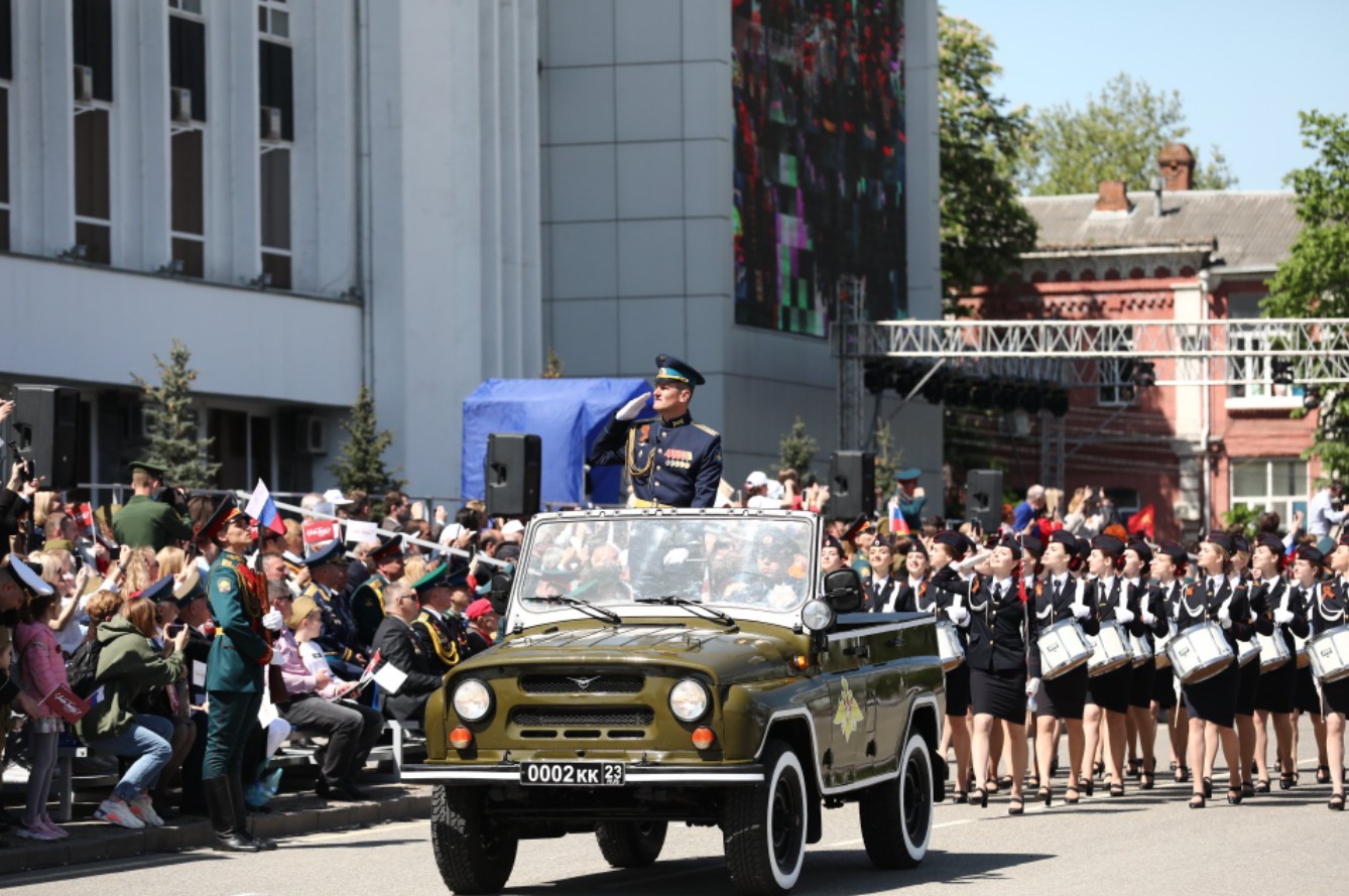 День Победы отметили в Краснодарском крае 09.05.2022