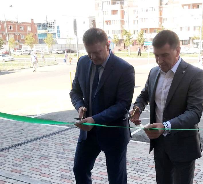 В «Музыкальном» микрорайоне  открыли первый офис Сбербанка