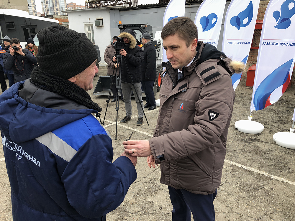 В «Краснодар Водоканале» — новая спецтехника