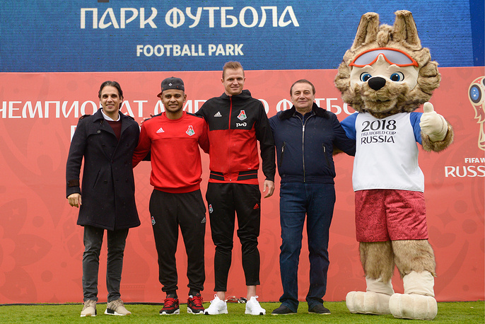 В Сочи открыли Парк футбола ЧМ-2018