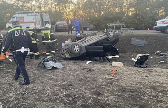 Два человека погибли в ДТП под Выселками