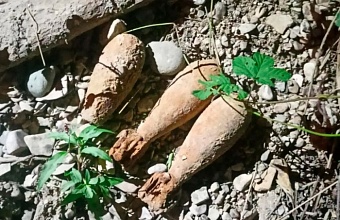 В Крымском районе уничтожили 100-килограммовую авиабомбу времен Великой Отечественной войны