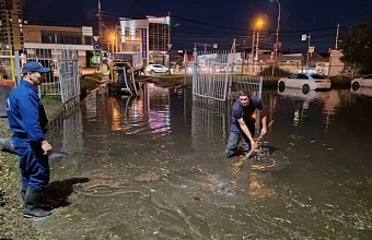 Более 400 заявок на откачку воды за три дня отработали спасатели в Краснодаре