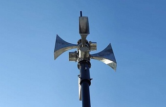 В Краснодаре 3 ноября включат сирены