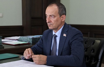 Председатель ЗСК встретился с главой Брюховецкого района