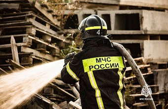 В Тихорецке ликвидировали возгорание на нефтебазе