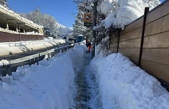 Последствия непогоды ликвидировали в Сочи