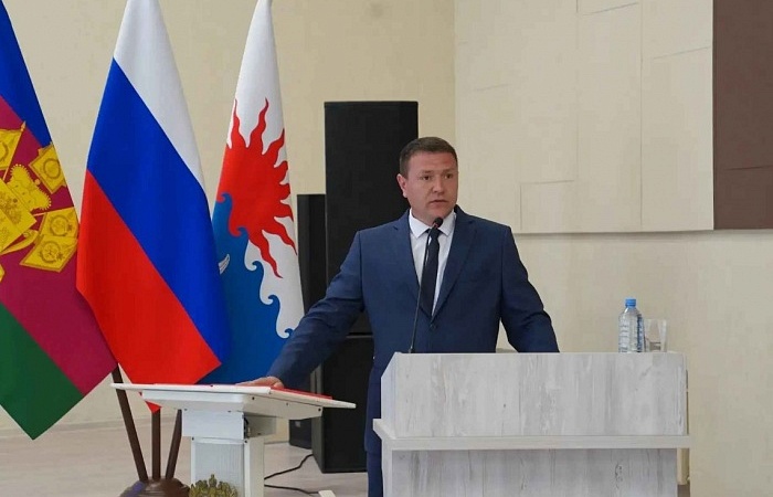 Артем Сошин вступил в должность главы Приморско-Ахтарского округа