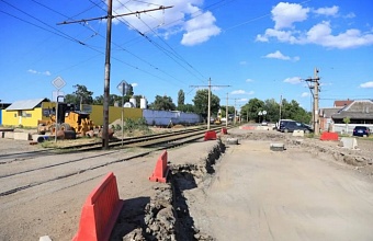 Готовность ливневого коллектора на ул. им. Дежнева в Краснодаре составляет 85% 