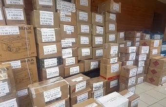 Из Сочи доставили гуманитарный груз в девять подразделений для участников СВО