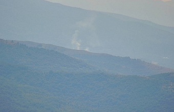 Лесной пожар ликвидировали в районе Новороссийска