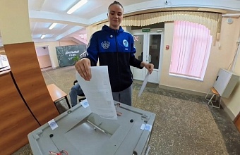 В Краснодаре в выборах депутатов Госдумы принимают участие известные спортсмены 