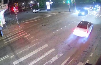 В Краснодаре задержали приезжего, устроившего дрифт в центре города