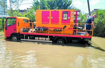 Ливни стали причиной затоплений в нескольких муниципалитетах Краснодарского края