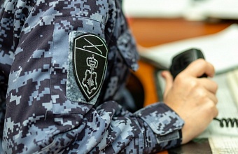 В Туапсе росгвардейцы задержали 25‑летнего разыскиваемого за грабеж