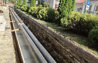 В Крымске обновили более 400 метров теплосетей