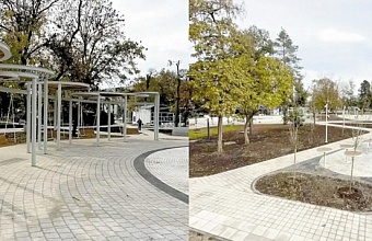 Belorechensk Park has been refurbished
