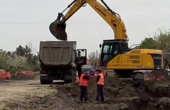 Глава Краснодара рассказал о ходе реконструкции ул. им. Есенина